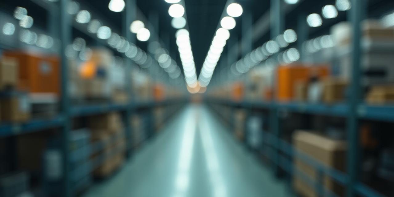 Automation factory blur